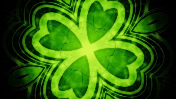 Зеленые обои