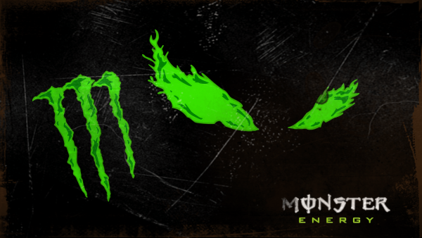 Monster Energy нашивка