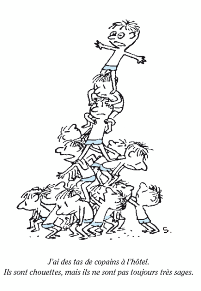 Каникулы малыша Николя иллюстрации