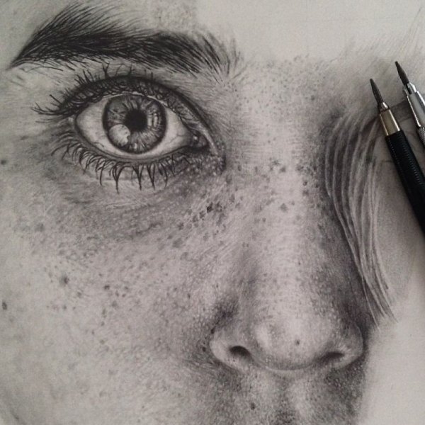 Гиперреализм карандашом
