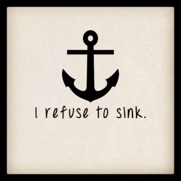 Якорь на бескозырку