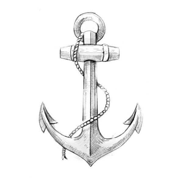 Якорь эскиз