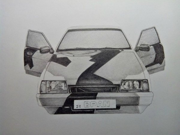 Рисунок ВАЗ 2107 БПАН