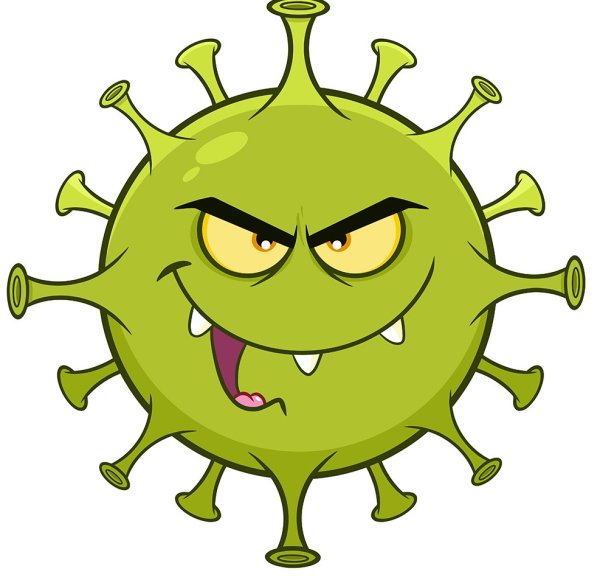 Вирус мультяшный