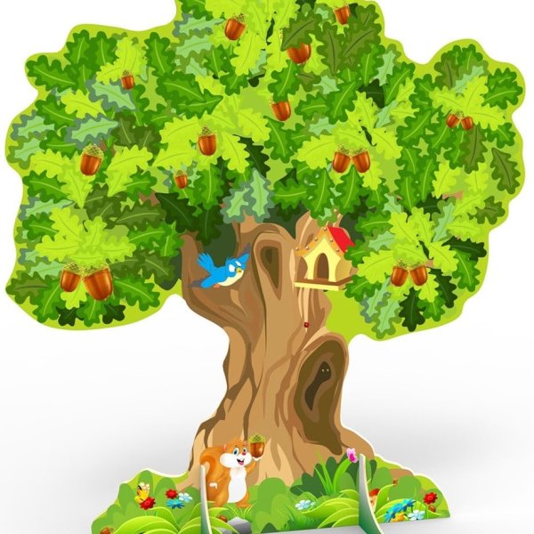 Сказочное дерево в детском саду