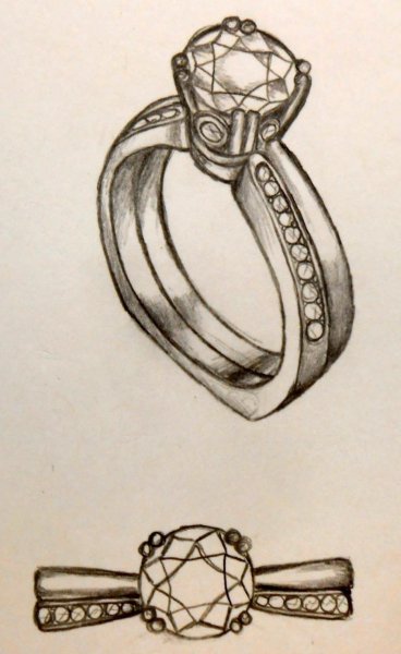 Эскиз украшения