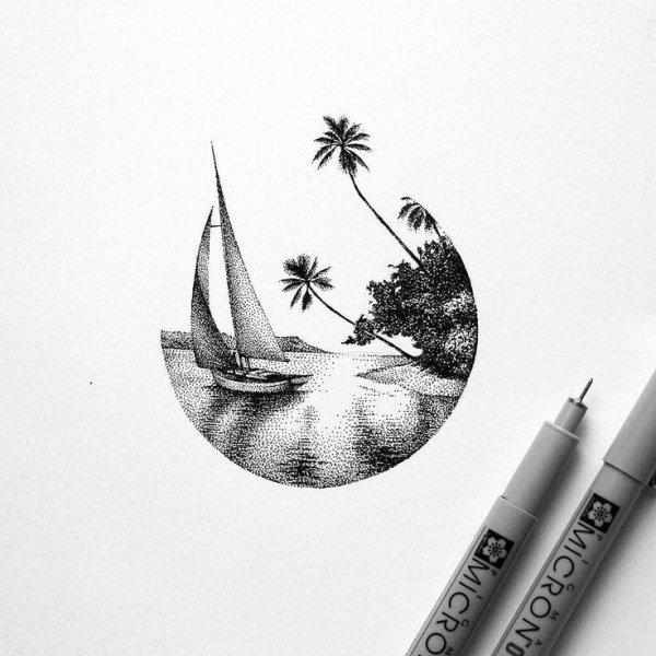 Kerby Rosanes геометрические животные тату