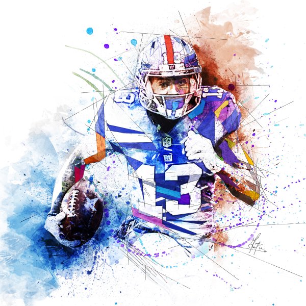 Odell Beckham Jr Art