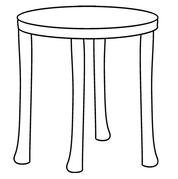 Стол рисунок