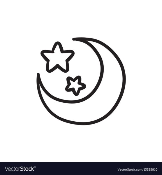 Маленький рисуночек Луна