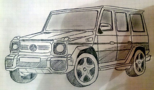 Гелик карандашом