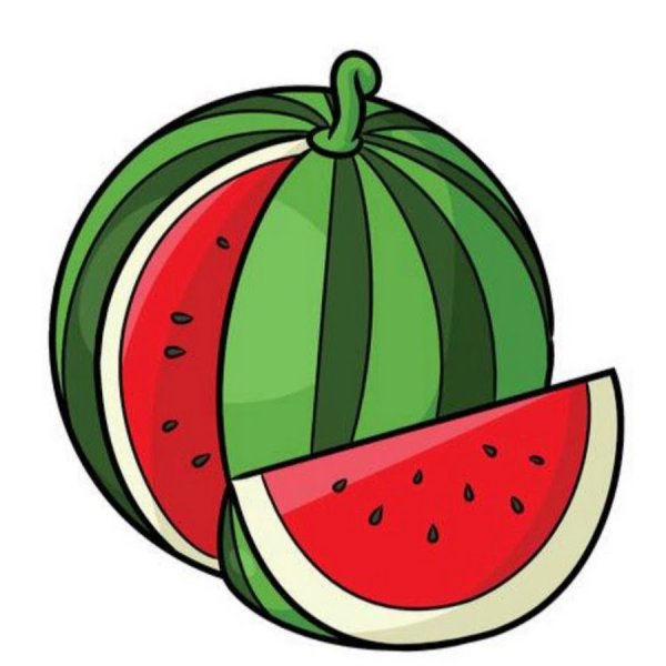 Арбуз и ребенок мульт