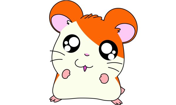 Хомячок для срисовки