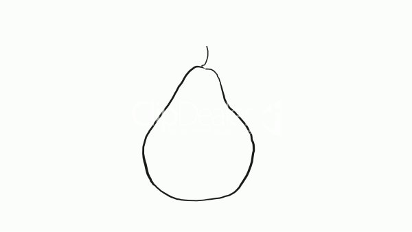 Легкие рисунки груша