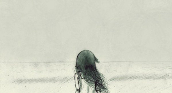 Грустные рисунки мультяшные