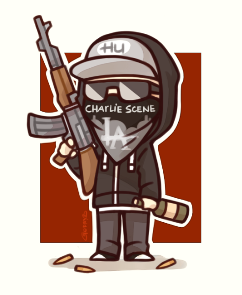 Charlie Scene Чиби