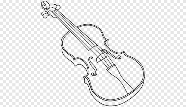 Виолончель рисунок