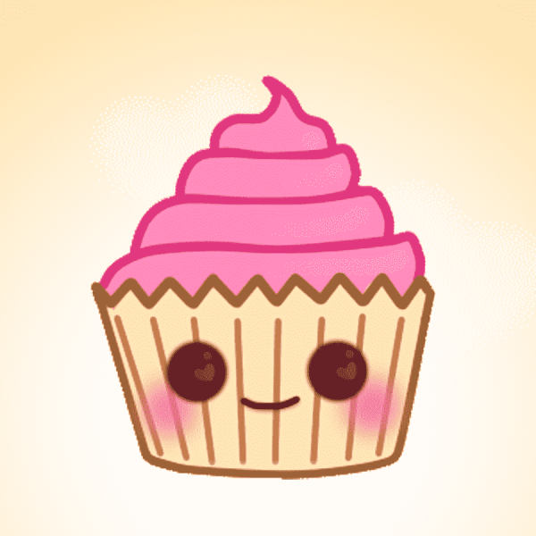 Кексик рисунок для срисовки