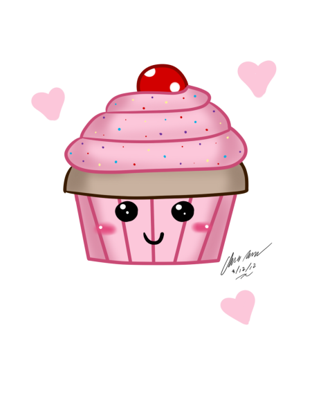 Милые мультяшные кексы