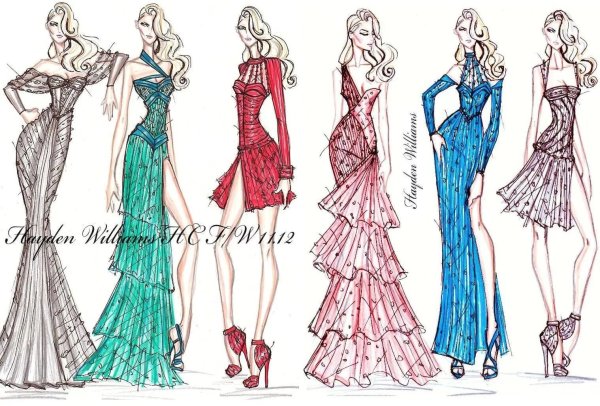 Нарисовать модель платья карандашом