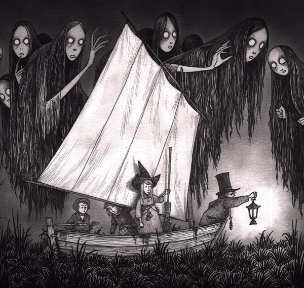 Страшные рисунки карандашом