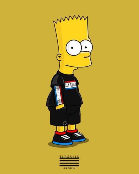 Барт симпсон Hypebeast