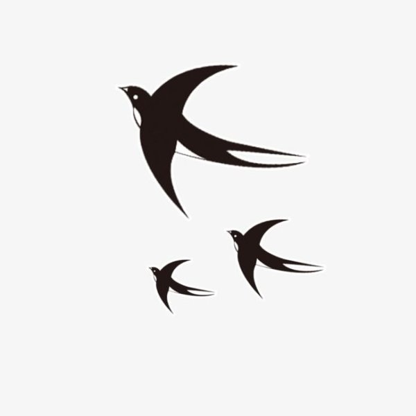 Ласточка вектор