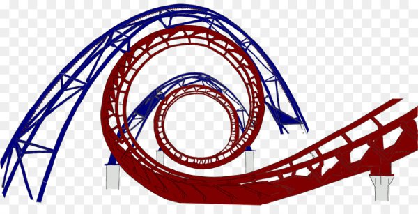 Американские горки для фотошопа