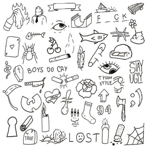 Маленькие партаки эскизы