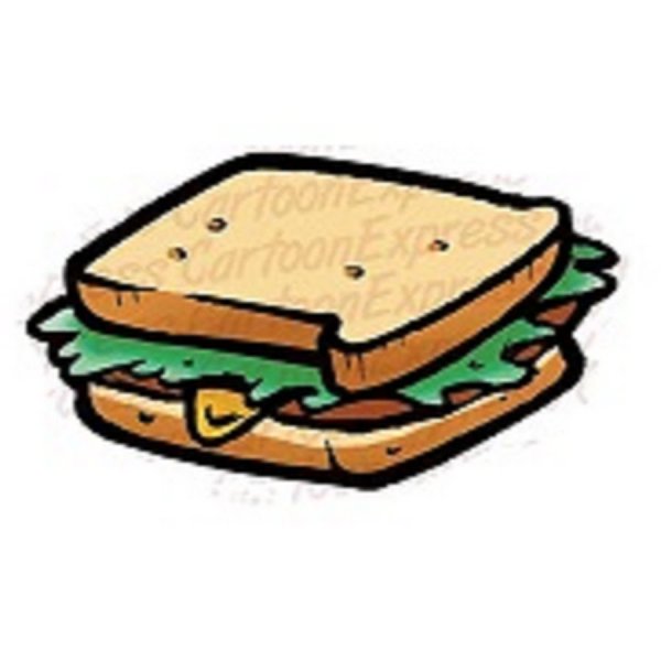 Нарисовать легкий бутерброд