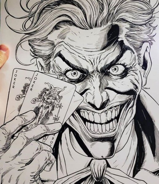 Крутые рисунки Джокера