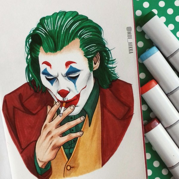 Джокер Хоакин Феникс аниме