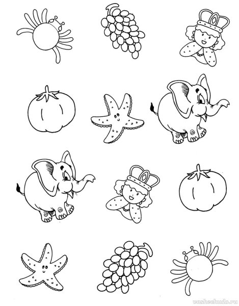 Черно белые развивашки для малышей