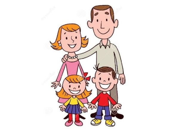 Любовь к ребенку семья клипарт