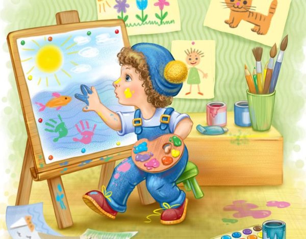 Юный художник