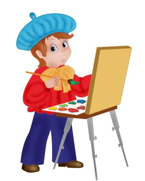 Юный художник