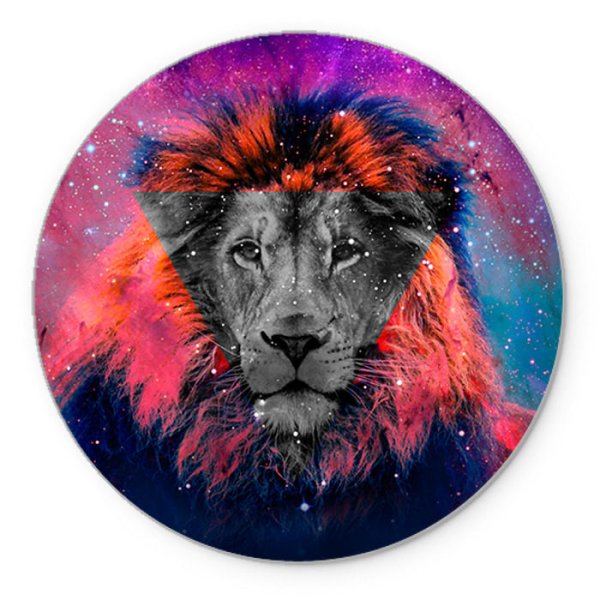 Лев в кружочке