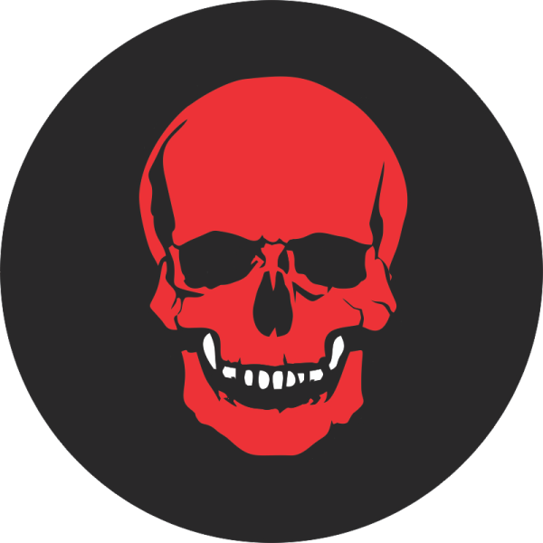 Череп в круге