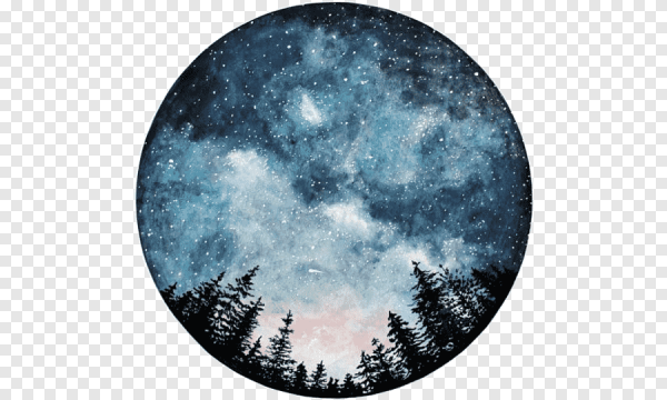 Пейзаж в круге