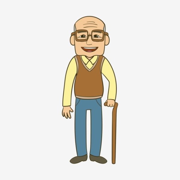 Детям о дедушке