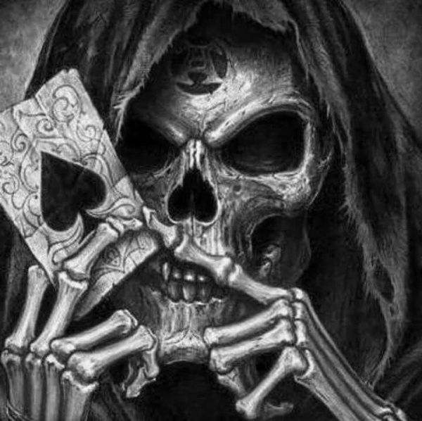 Череп на аву