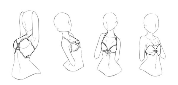 Аниме тело девушки