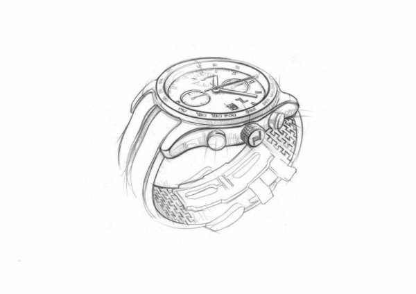 Наручные часы эскиз