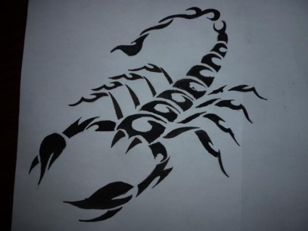 Тату Скорпион