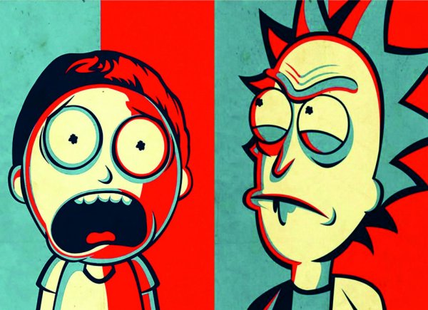 Rick and Morty Постер