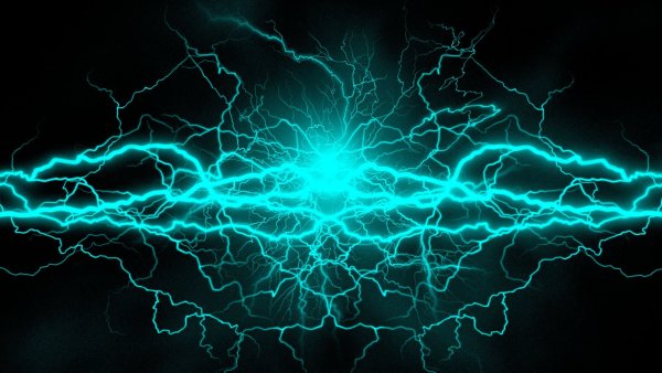 Фон молнии