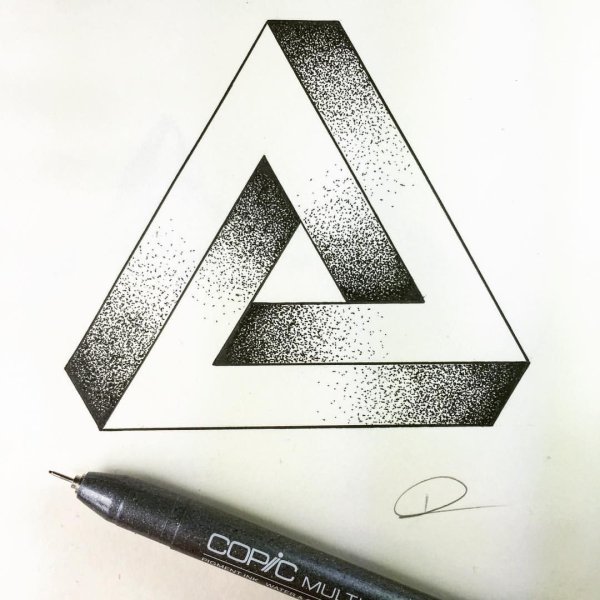 Треугольник Пенроуза тату