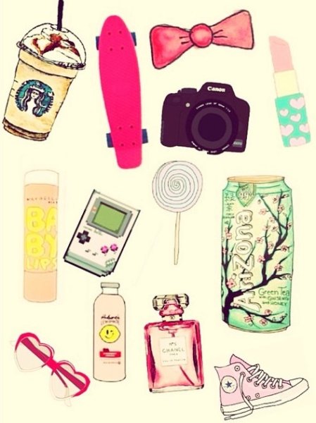 Рисунки Девчачьи штучки