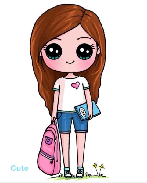 Мультяшная одежда для девушек