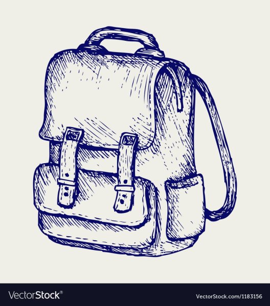 Портфель зарисовка